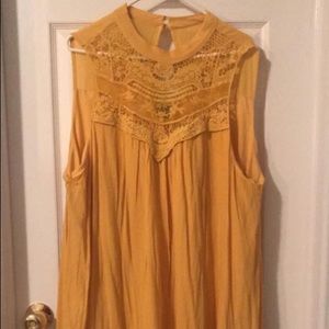 “As u wish” yellow dress